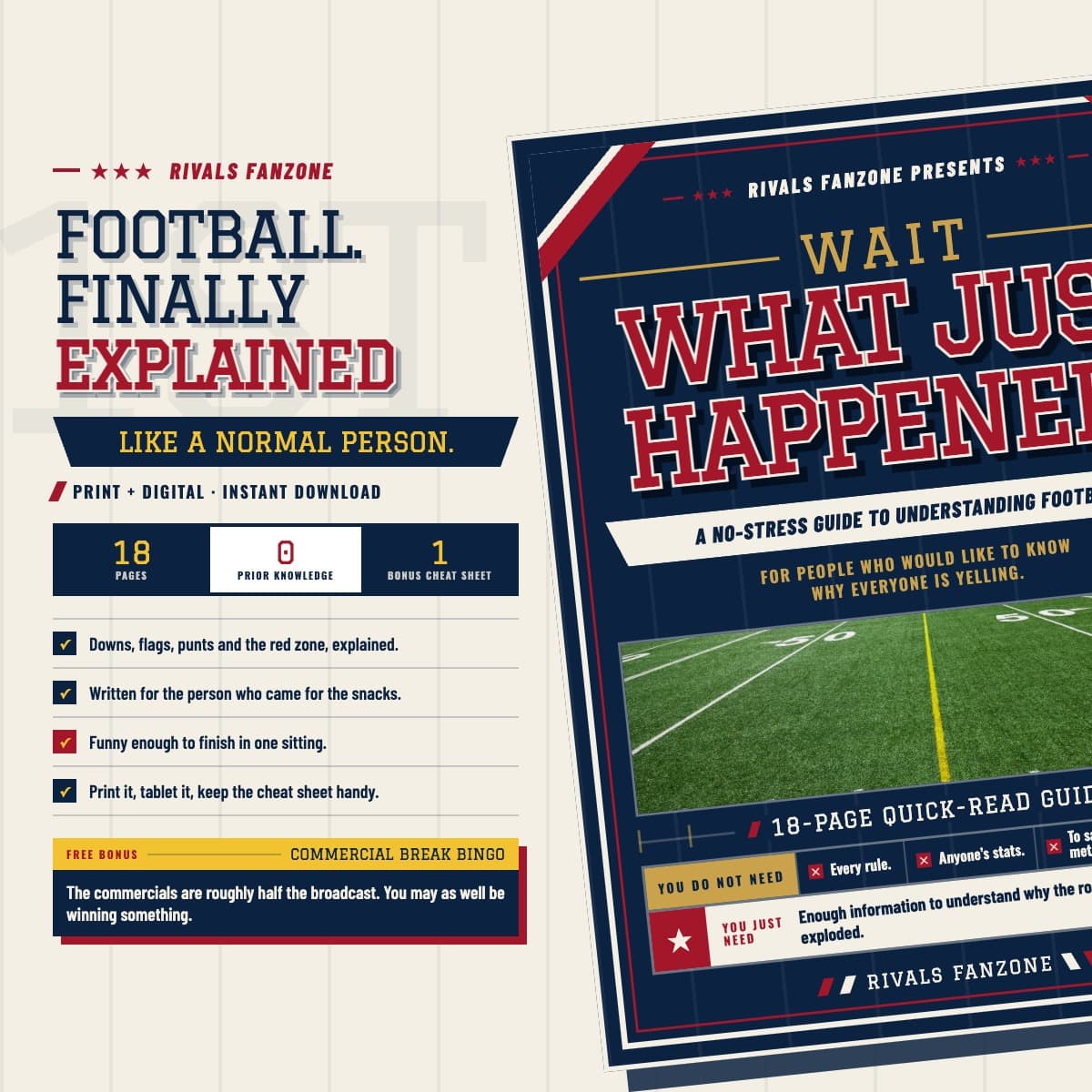 Wait... What Just Happened? – A No-Stress Guide to Understanding Football — preview 1